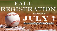 Fall Registration Opens July 7